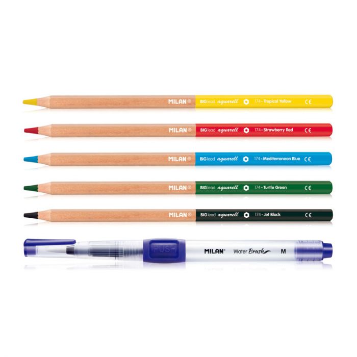 SET DE COLORES ACUARELABLES C/PINCEL