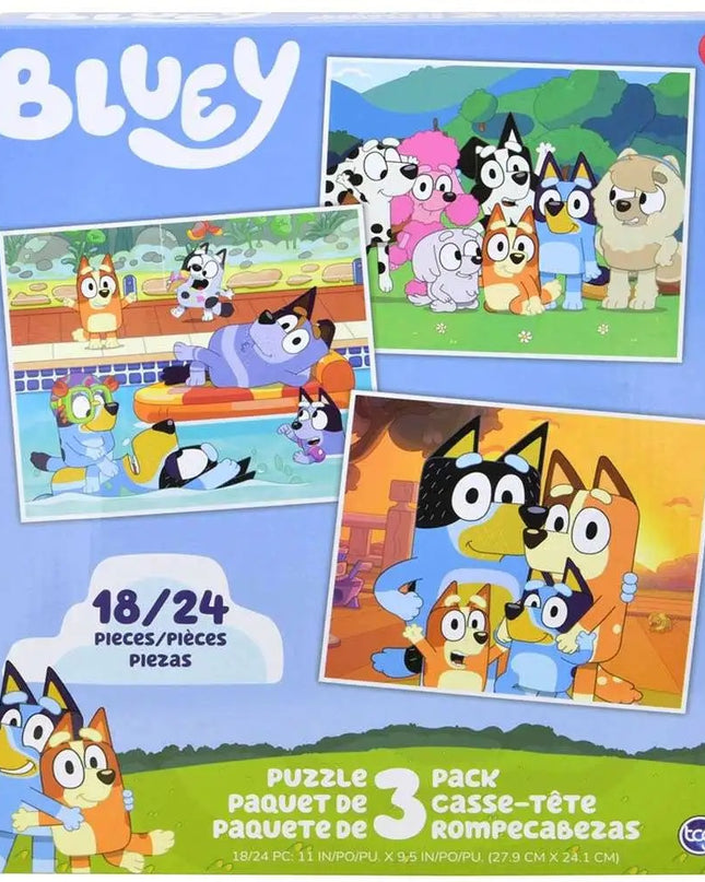 ROMPECABEZAS BLUEY 3 EN 1