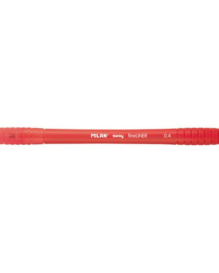 BOLIGRAFO SWAY FINELINER 0.4MM ROJO