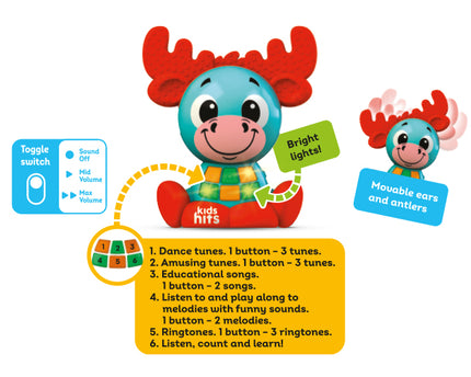 JUGUETE MUSICAL BABYKINS MOOSE