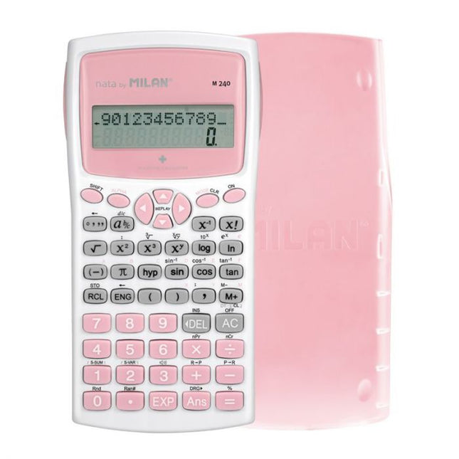 CALC. CIENTIFICA MILAN + SERIES ROSA M240
