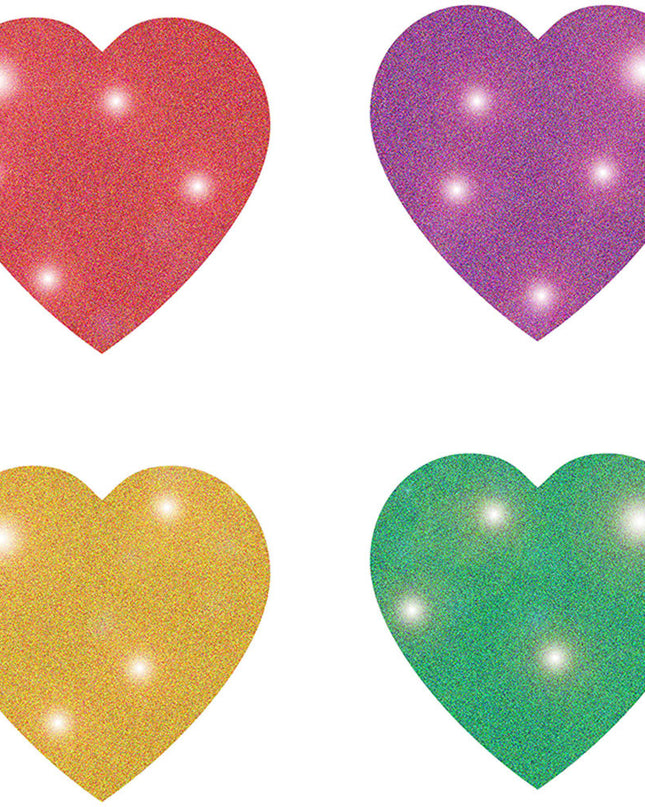 STICKER HEARTS MULTICOLOR CARSON