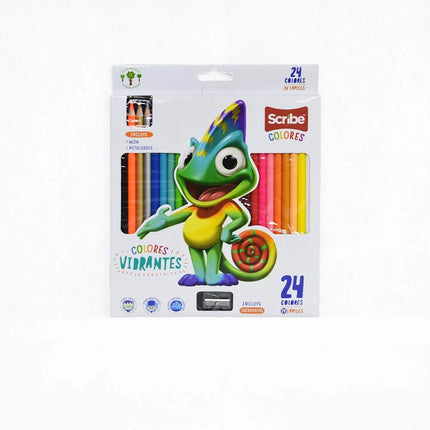 COLORES TRINGULARES 24 PZ ESCRIBE