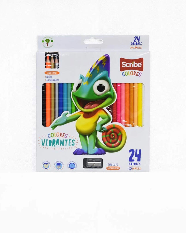 COLORES TRINGULARES 24 PZ ESCRIBE