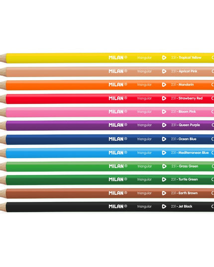 COLORES TRIANGULAR 12 MILAN
