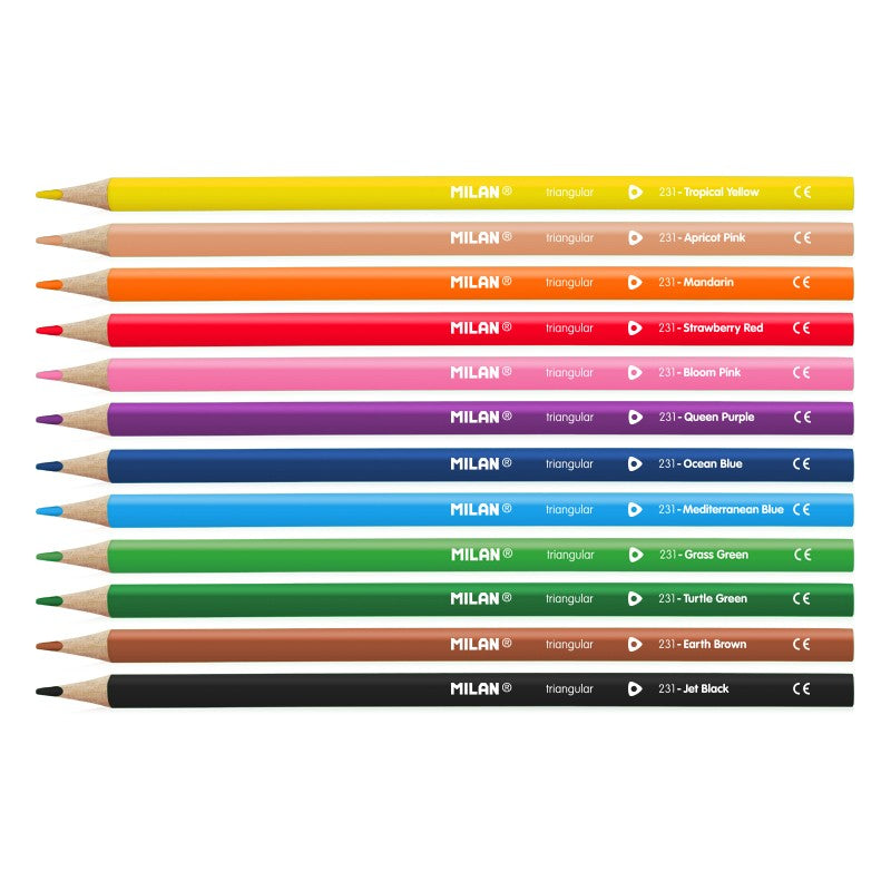 COLORES TRIANGULAR 12 MILAN