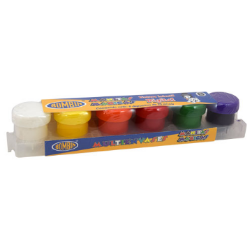 PINTURAS MANITAS MÁGICAS 6 COLORES 25ML