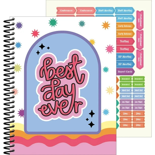 PLANNER TEACHER RETRO REMIX