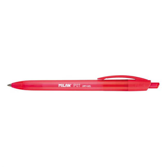 BOLIGRAFO RETR/DRY-GEL P07 ROJO MILAN