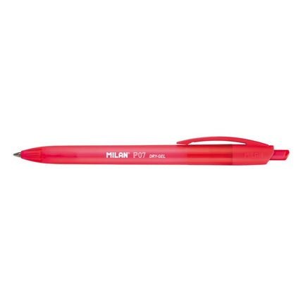 BOLIGRAFO RETR/DRY-GEL P07 ROJO MILAN