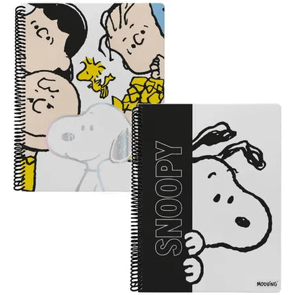 LIBRETA ESPIRAL SNOOPY 120HJS
