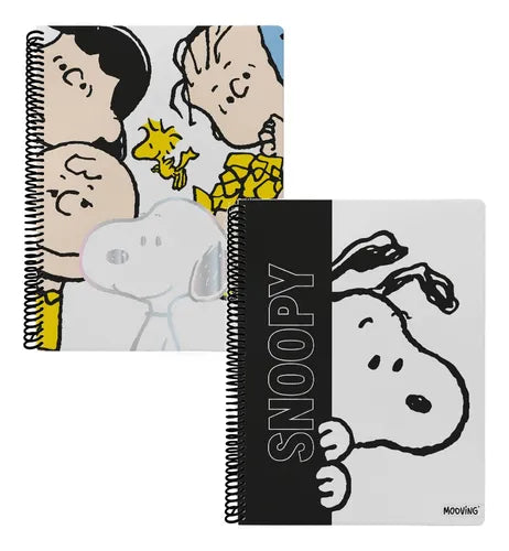 LIBRETA ESPIRAL SNOOPY 120HJS