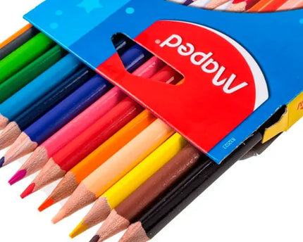 LAPICES DE COLORES COLOR PEPS MAPED 12 UNIDADES