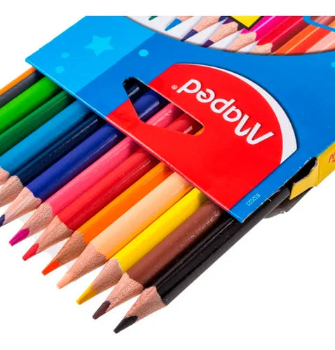 LAPICES DE COLORES COLOR PEPS MAPED 12 UNIDADES