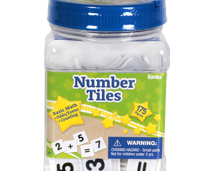 JUEGO MANIPULATIVO NUMBER TILES 175PZ