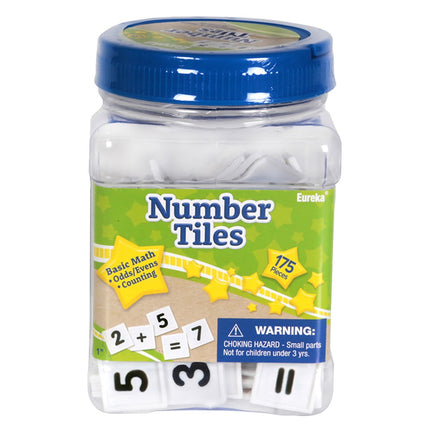 JUEGO MANIPULATIVO NUMBER TILES 175PZ