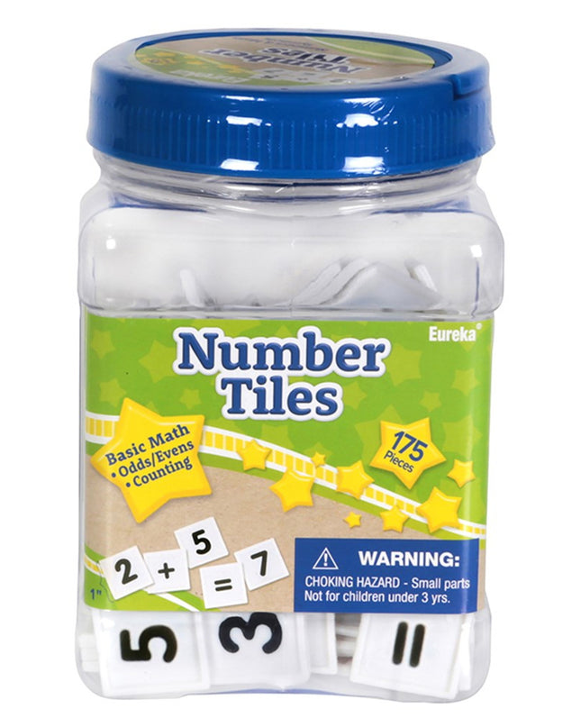 JUEGO MANIPULATIVO NUMBER TILES 175PZ