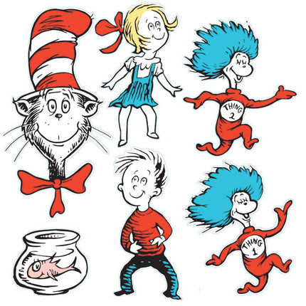 FIGURAS RECORTADAS LARGE DR. SEUSS CHARACTERS 1