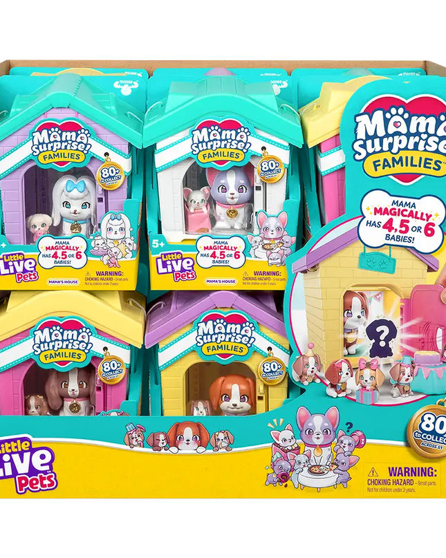 JUGUETE LITTLE LIVE PETS MAMA SURPRISE FAMILIES