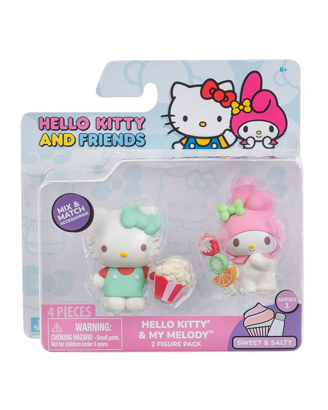 JUGUETE FIGURAS DE HELLO KITTY AND FRIENDS 2UND
