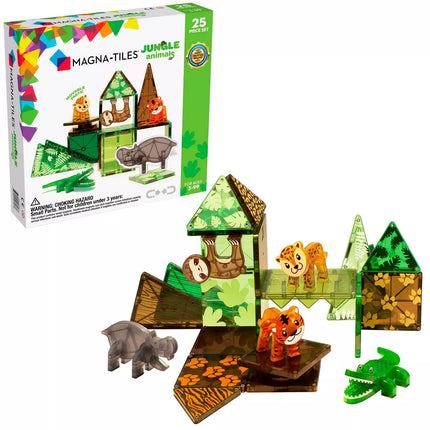 JUNGLA ANIMALS 25-PIECE SET MAGNA