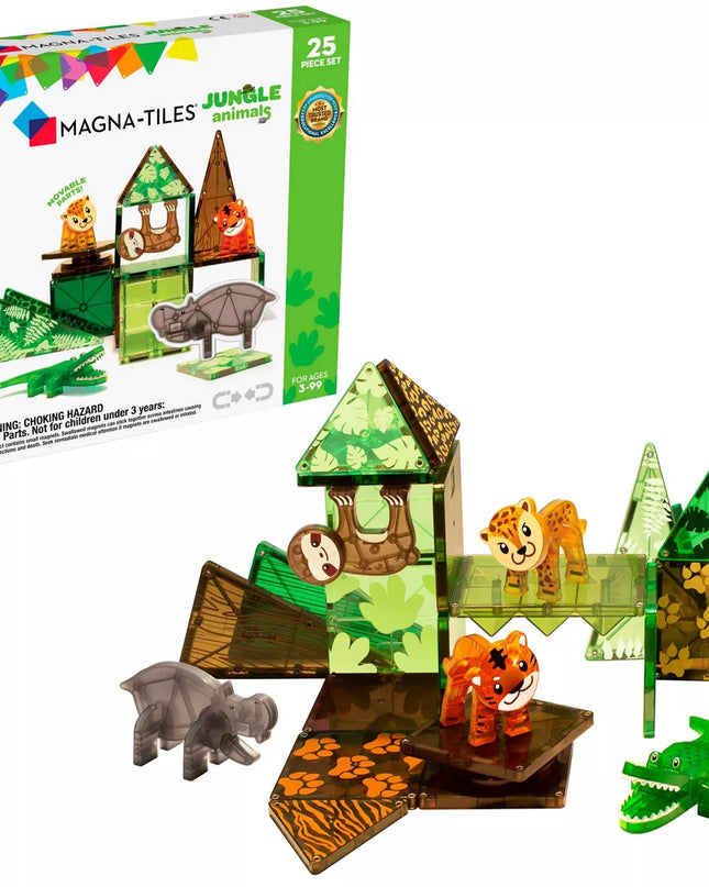 JUNGLA ANIMALS 25-PIECE SET MAGNA