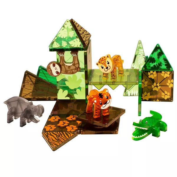 JUNGLA ANIMALS 25-PIECE SET MAGNA