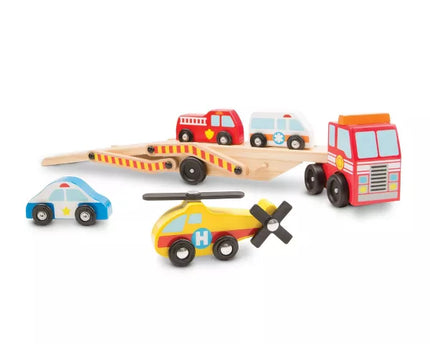 JUGUETE CAMION CON CARROS DE RESCATE