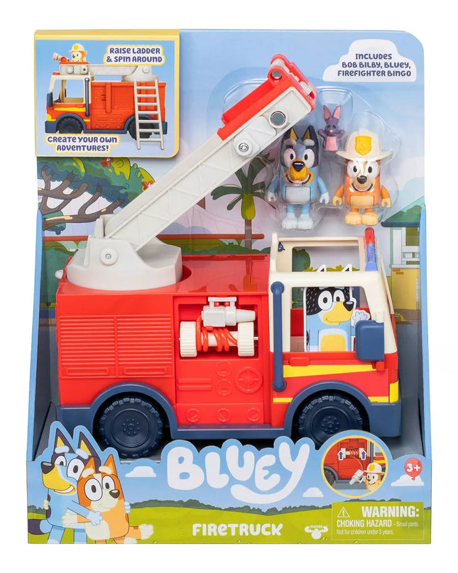 BLUEY FIRETRUCK PLAYSET