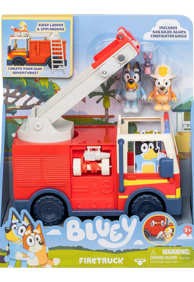 BLUEY FIRETRUCK PLAYSET