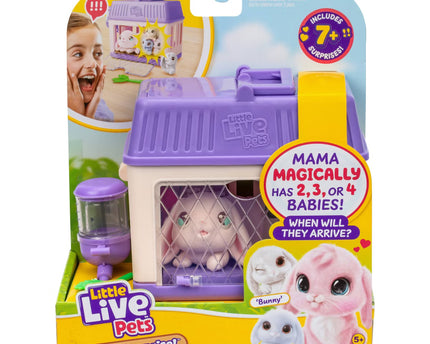 JUGUETE LITTLE LIVE PETS MAMA SURPRISE MINIS PLAYSET BUNNY