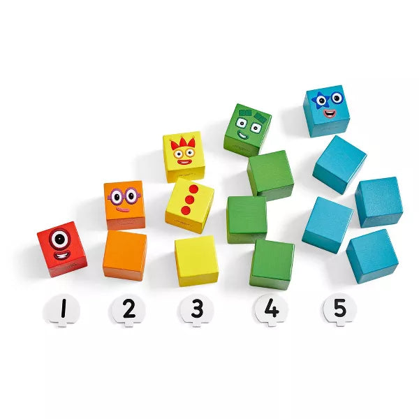 BLOQUES DE MADERA NUMBERBLOCKS ONE TO FIVE