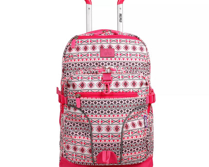 MOCHILA J WORLD C/ RODOS LUNAR SKANDY PINK