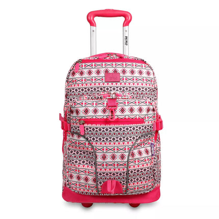 MOCHILA J WORLD C/ RODOS LUNAR SKANDY PINK
