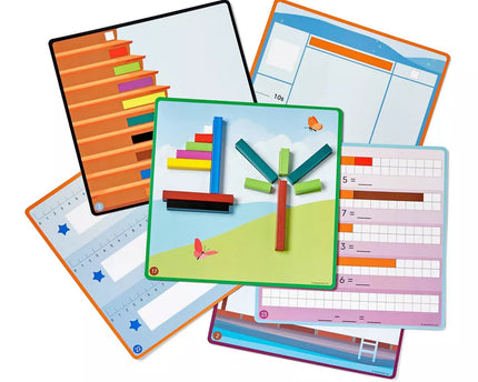 JUEGO CUISENAIRE RODS EARLY MATH ACTIVITY SET