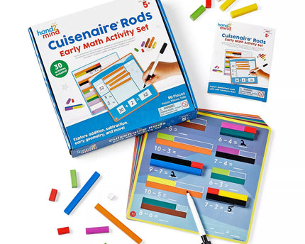 JUEGO CUISENAIRE RODS EARLY MATH ACTIVITY SET