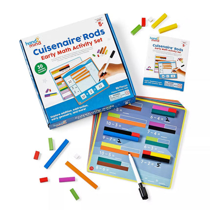 JUEGO CUISENAIRE RODS EARLY MATH ACTIVITY SET
