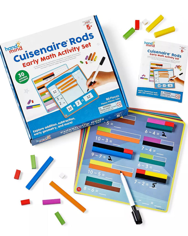 JUEGO CUISENAIRE RODS EARLY MATH ACTIVITY SET