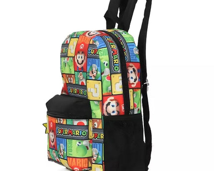 MOCHILA 16" MARIO BROSS