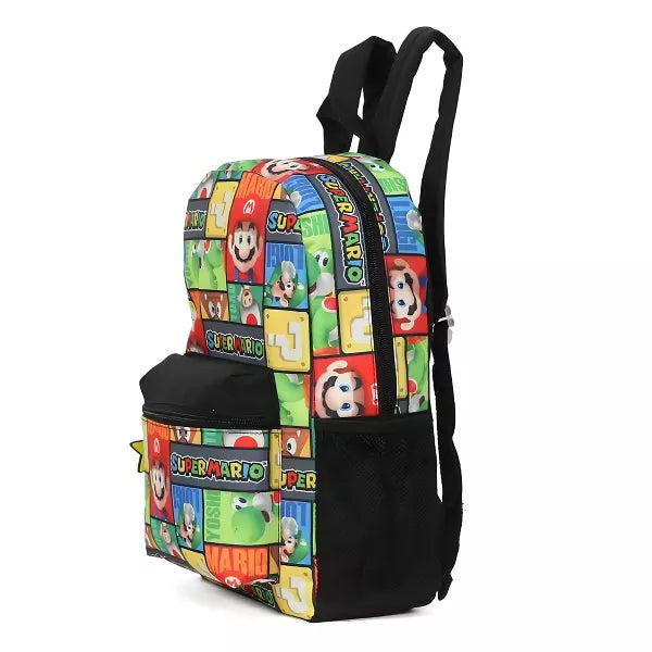 MOCHILA 16" MARIO BROSS