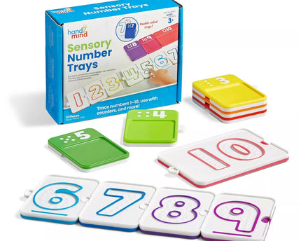 JUGO SENSORIAL NUMBER TRAYS