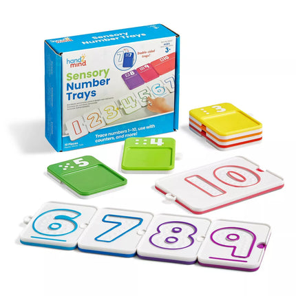 JUGO SENSORIAL NUMBER TRAYS