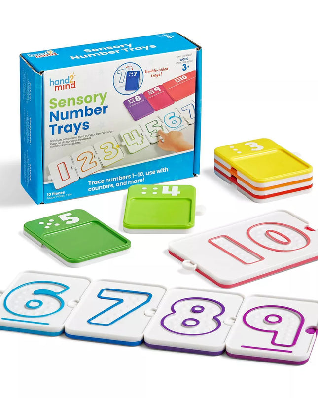 JUGO SENSORIAL NUMBER TRAYS