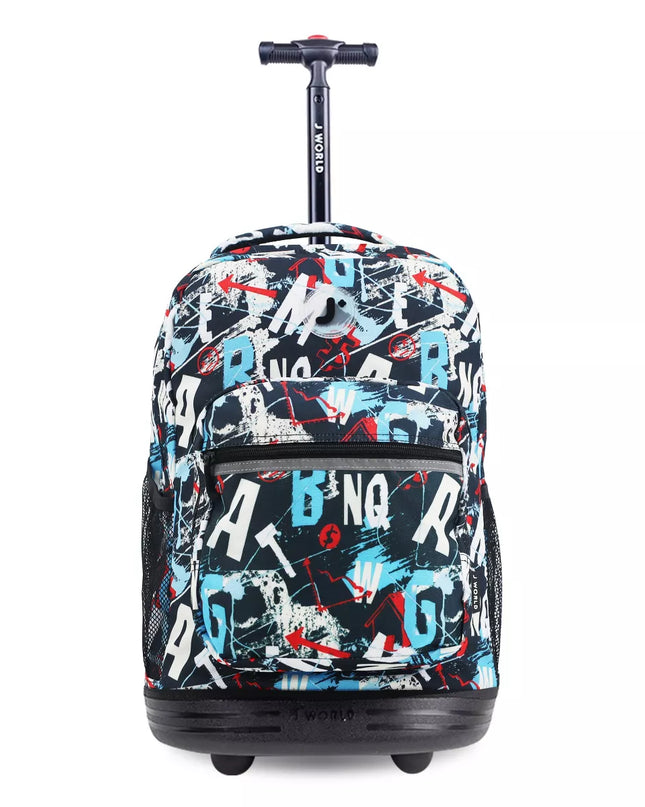 MOCHILA J WORLD C/ RODOS SUNRISE GRAFFITI