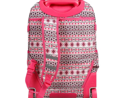 MOCHILA J WORLD C/ RODOS LUNAR SKANDY PINK