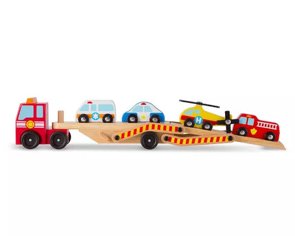 JUGUETE CAMION CON CARROS DE RESCATE