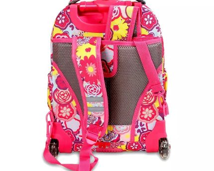 MOCHILA J WORLD C/ RODOS Y LUZ LOLLIPOP POPPY PANSY