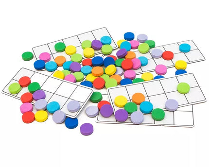 TEN FRAMES RAINBOW