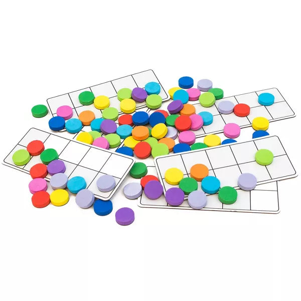 TEN FRAMES RAINBOW