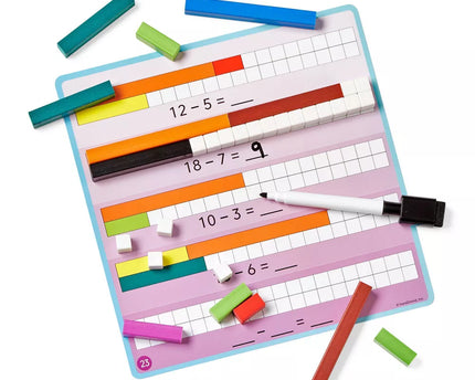 JUEGO CUISENAIRE RODS EARLY MATH ACTIVITY SET